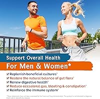 Vista 5 de Innate Vitality Probiotics 120 Billion CFUs for Men & Women, 34 Strains with Prebiotics & Digestive Enzymes, Immune & Digestive Health, Delayed