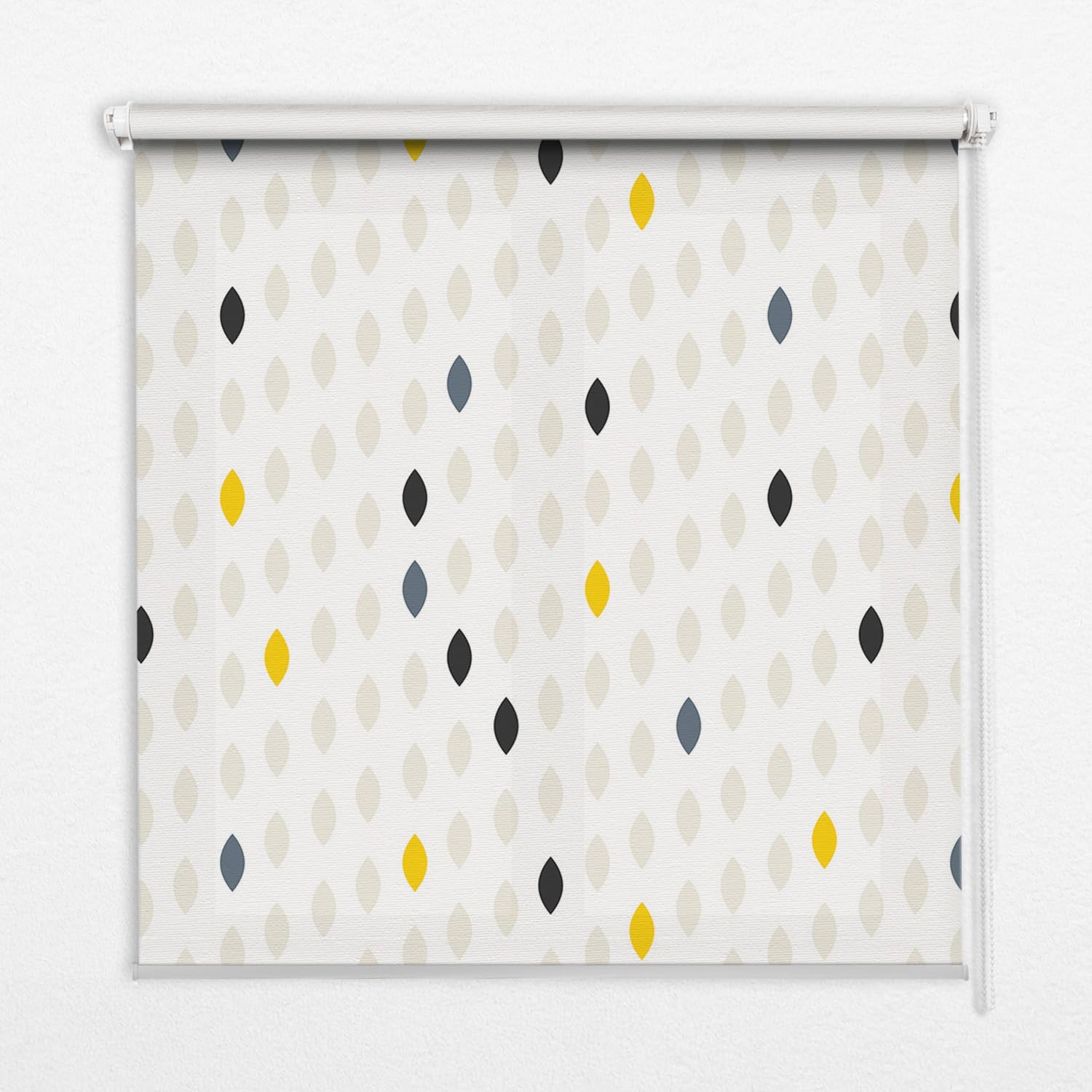 Store banne sans perçage 130x180cm intérieur enrouleur perméable coloré