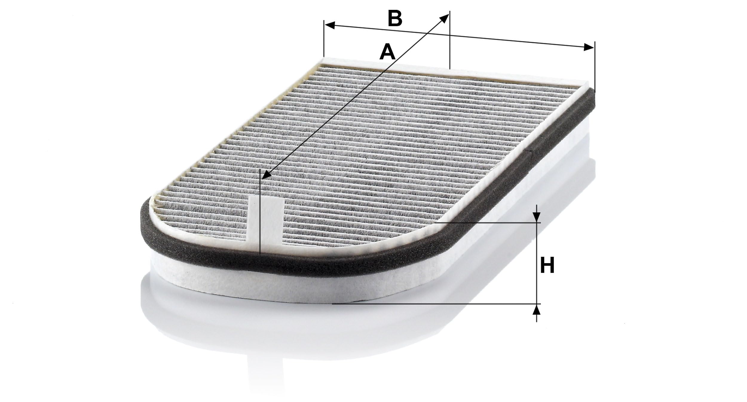 MANN-FILTER CUK 3642-2 Filtr powietrza kabinowego - SAMOCHODY OSOBOWE + DOSTAWCZE