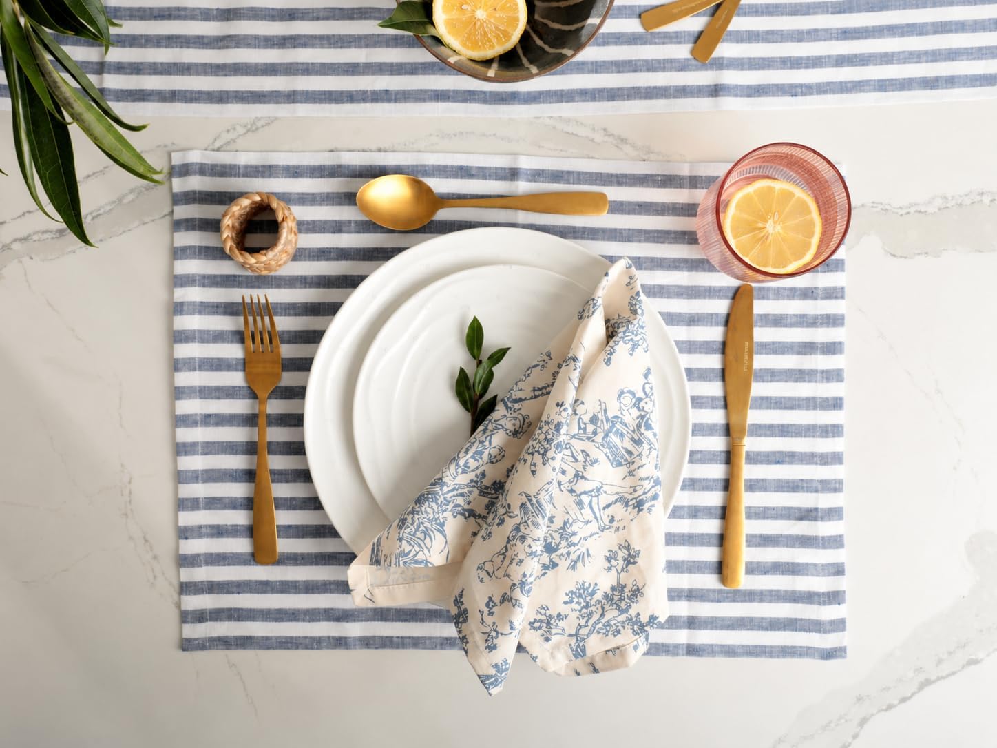 Pots & Patterns Organic Wave Dinnerware Set, 12-Piece Nature-Inspired Porcelain Dinner Plates & Bowls Set for 4, Wide Rimmed Pasta Bowls, Modern White Dishes for Hosting, Dishwasher & Microwave Safe image 4
