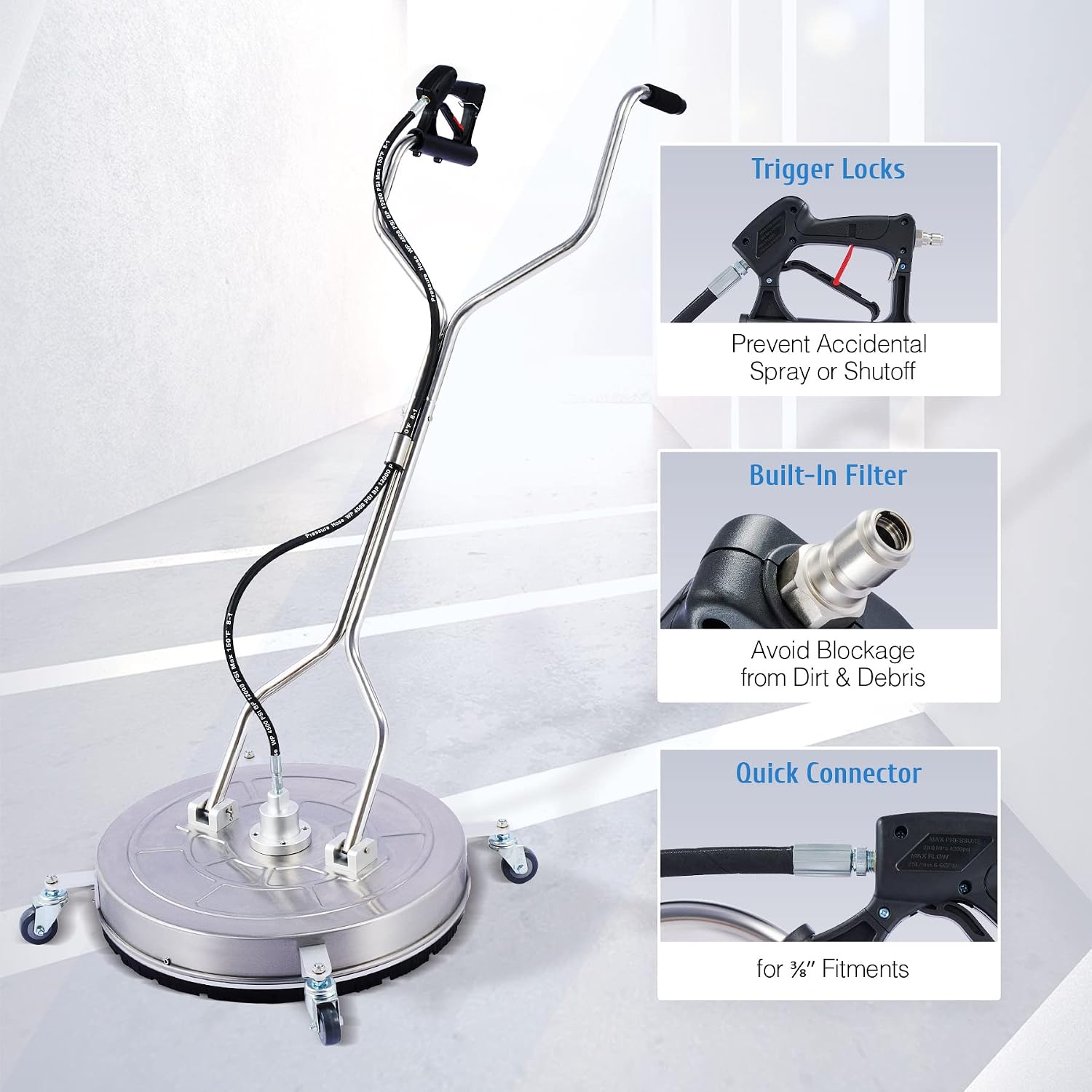 Pressure Washer Surface Cleaner 