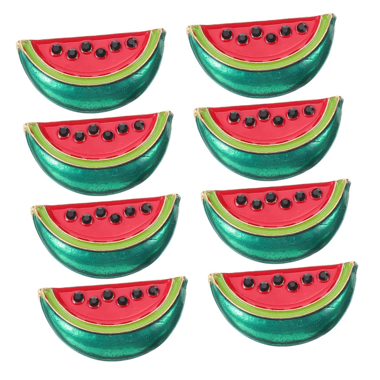 STOBAZA 5 Sätze Teiliges Wassermelonen Broschen Anstecker Kreative Stilvolle Anstecknadeln Für Kleidung Pullover Schals Und Kleider Niedliche Retro Broschen Für Besondere 8 Stück * 5