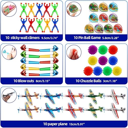 Miniatura 6 de Amy&Benton 200PCS Treasure Box Toys Classroom Prizes Kids Birthday Party Favors Goodie Bag Fillers Pinata Stuffers Prize Box Items Gift Bag Fillers