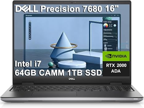 Dell Precision 7680 (RTX 2000 Ada, i7)
