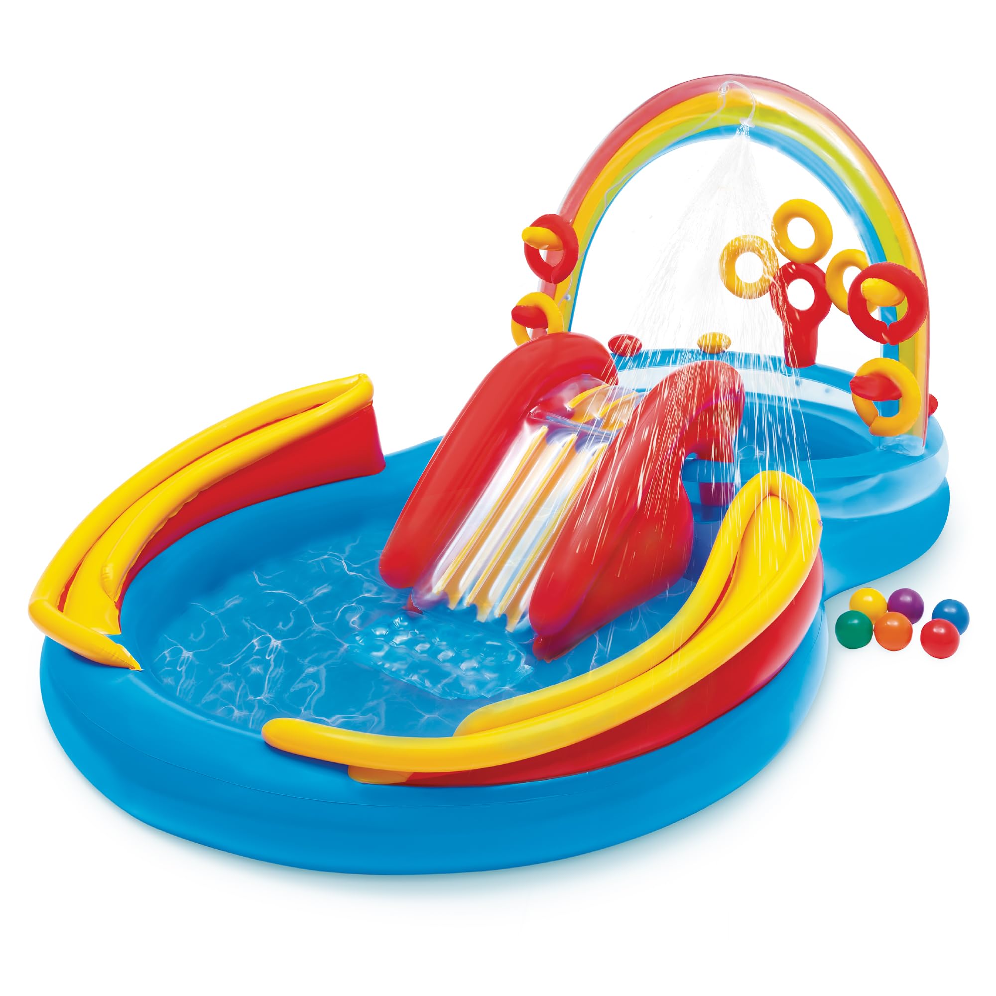 Intex Rainbow Ring Play Centre Wielokolorowy