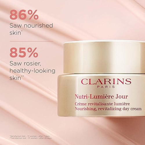 Miniatura 2 de Clarins Nutri-Lumière Crema de día | Hidratante antienvejecimiento | Restaura el resplandor y la vitalidad de la piel madura | Minimiza la