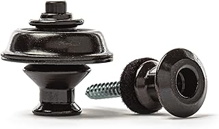 Jim Dunlop Straplok® Strap Retainers Dual Design - Black Oxide