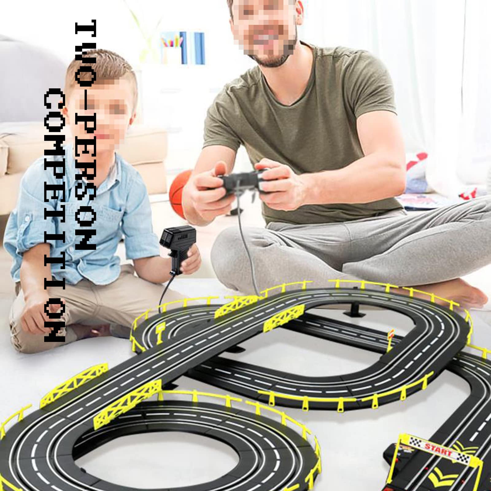 Amazon.co.jp: レールカートレーサーレーサー14Mスロットカートラック