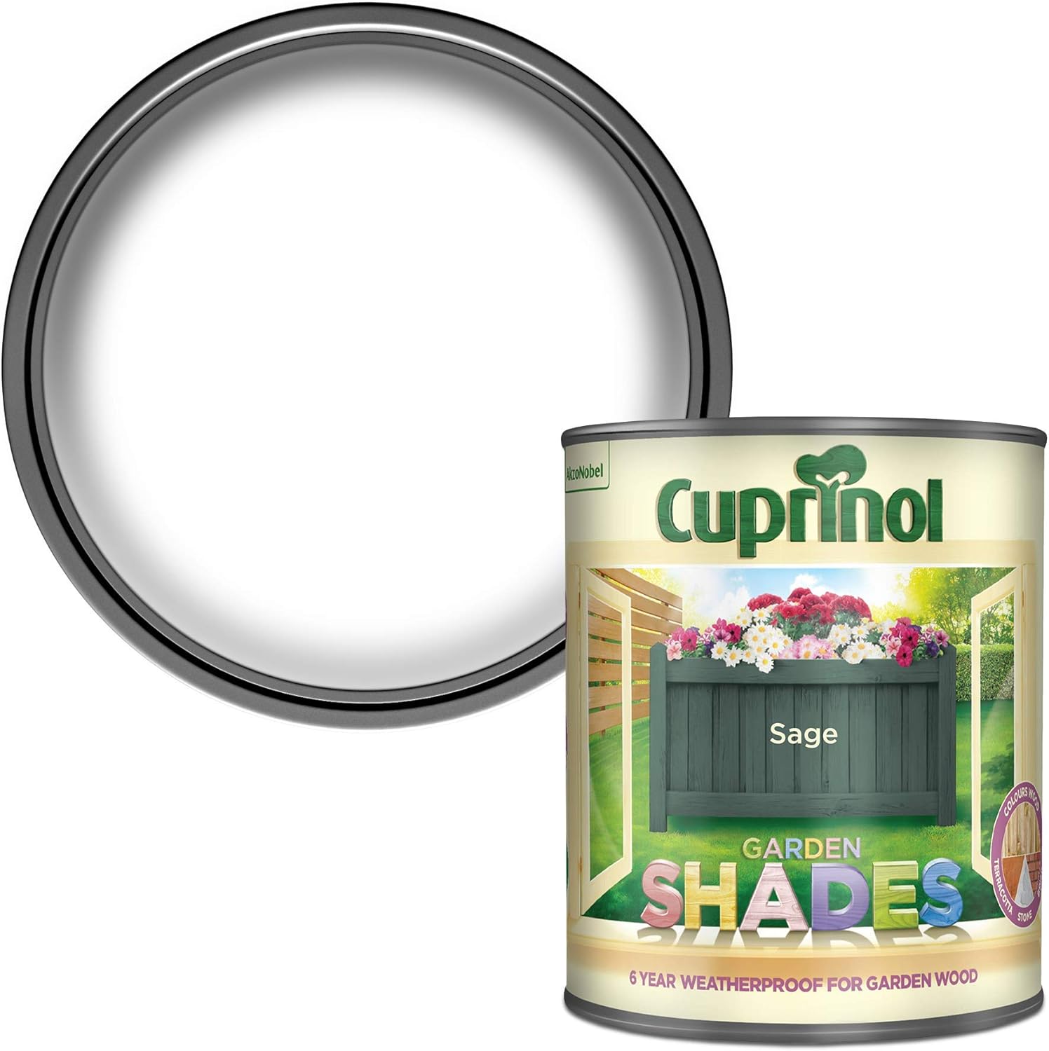 Cuprinol 5083478 Garden Shades Exterior Woodcare, Sage Amazon.co.uk