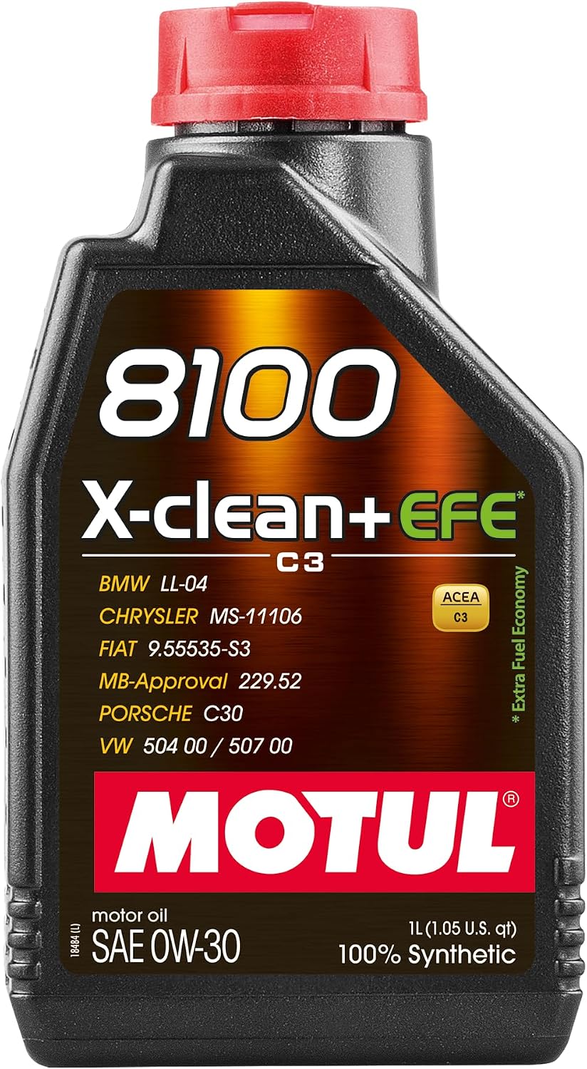 Motul 8100 X-clean+ EFE 0W-30 Aceite Motor Sintético 1 L miniatura 1