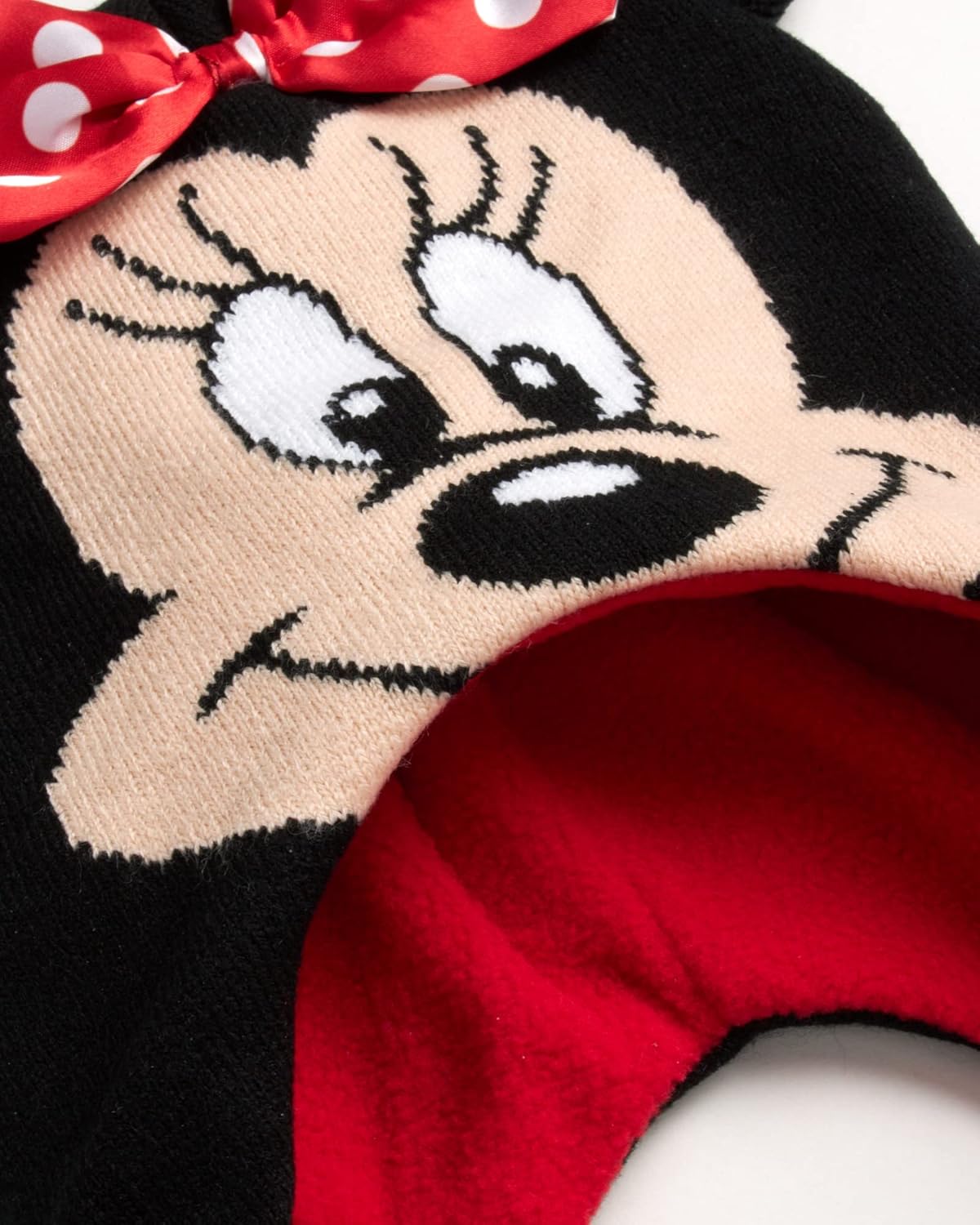 Disney Girls Minnie Mouse and Vampirina Winter Hat and 2 Pair Mitten or Glove Set (Toddler/Little Girl) - Image 3