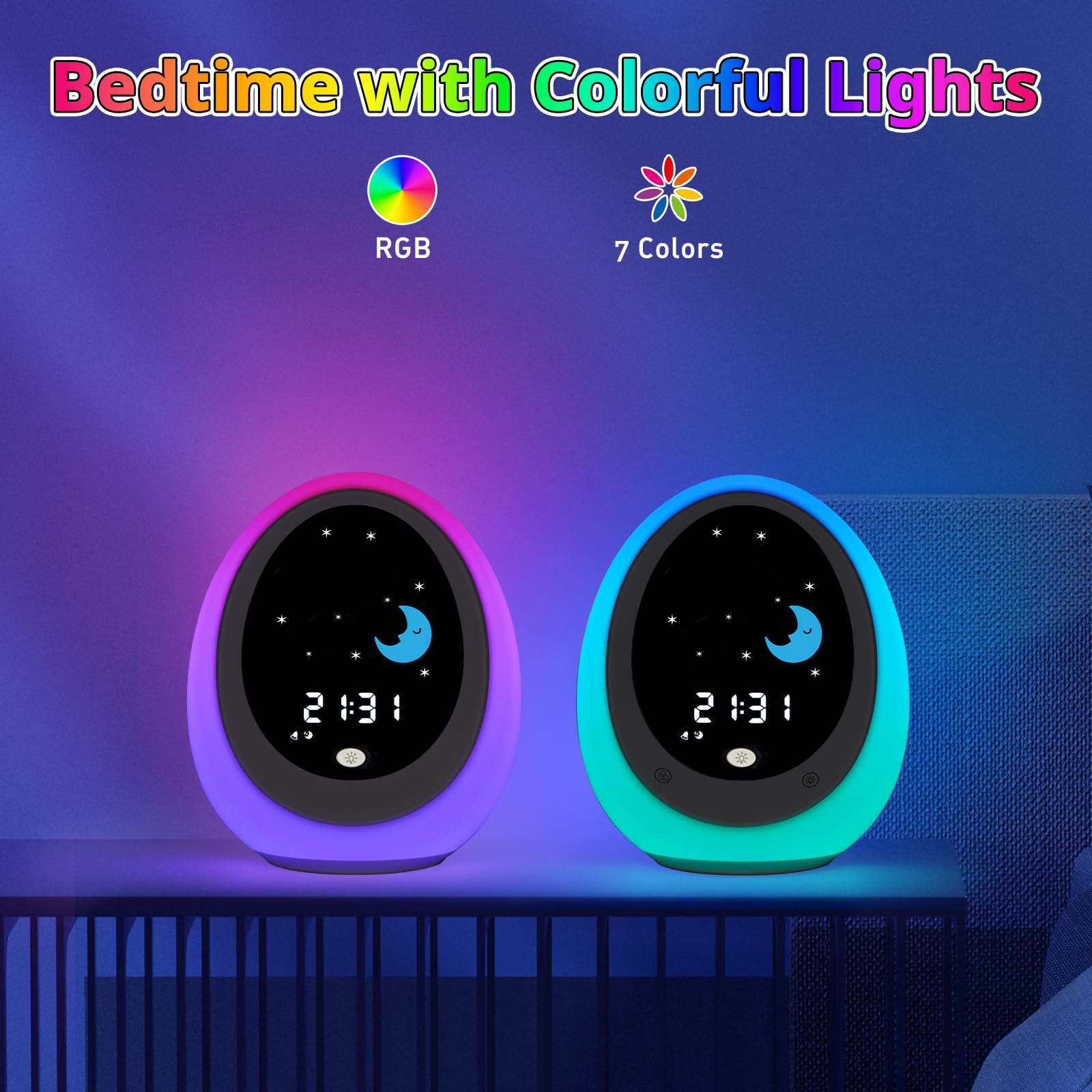Ok to Wake Sleep Training - Reloj despertador para niños pequeños