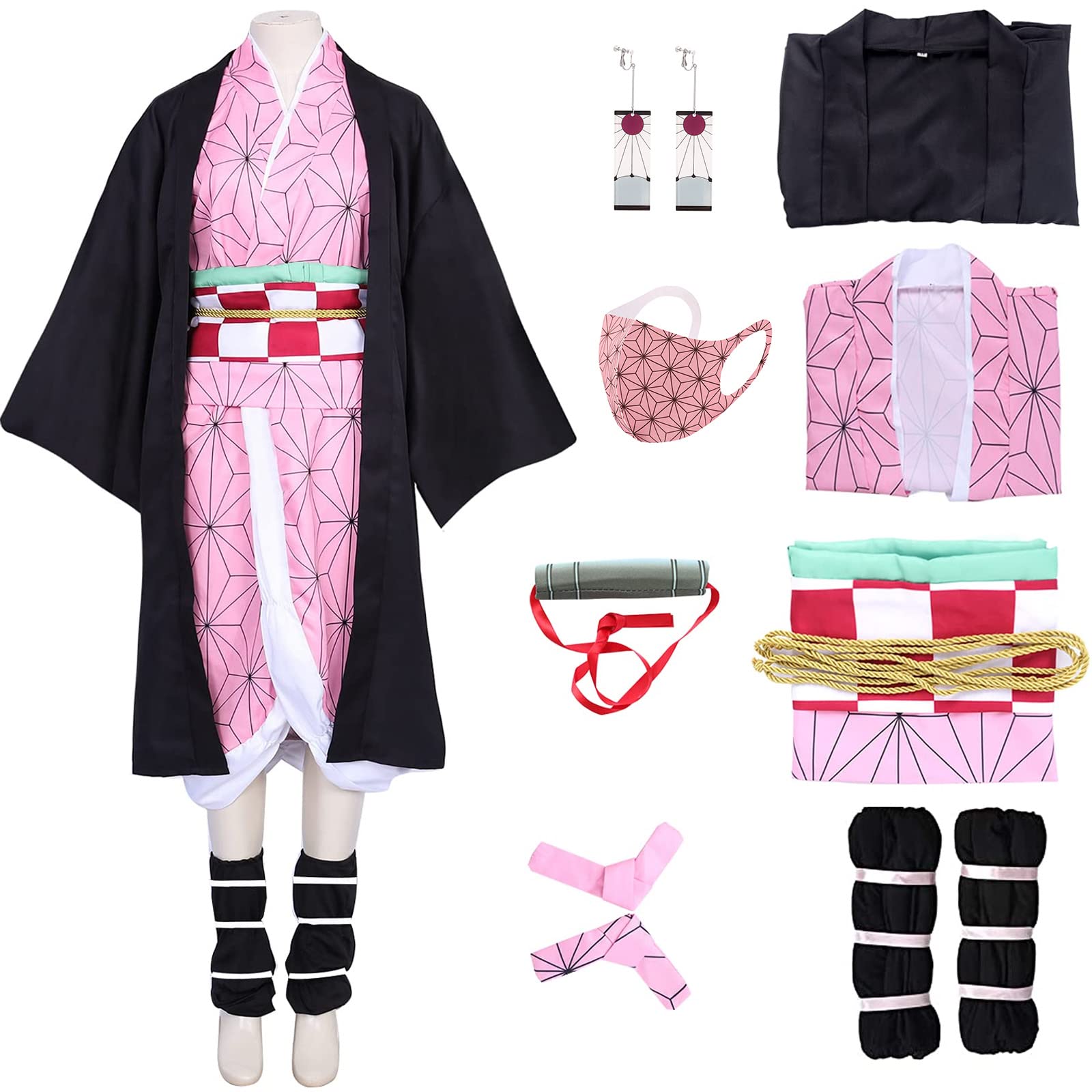 Buy Demon Slayer Cosplay Costume for Kids Adults Anime,Kochou Shinobu