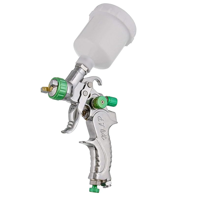 Pistola de Pintura HVLP Mini para Pintura Automotiva TCP Global com Bico de 1,0 mm G5800