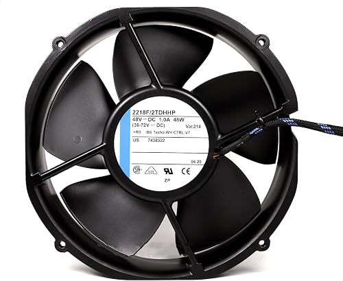 2218F/2TDHHP 4-Wire DC 48V 1.0A 48W 200x200x51mm Cooling Fan