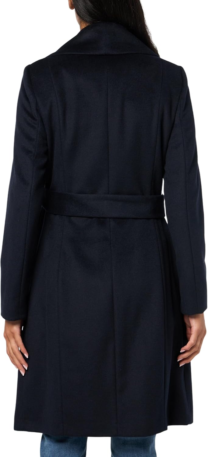 Cole Haan Women's Belted Wool Coat – Classically Elegant Coat for Year-round Style - Image 2