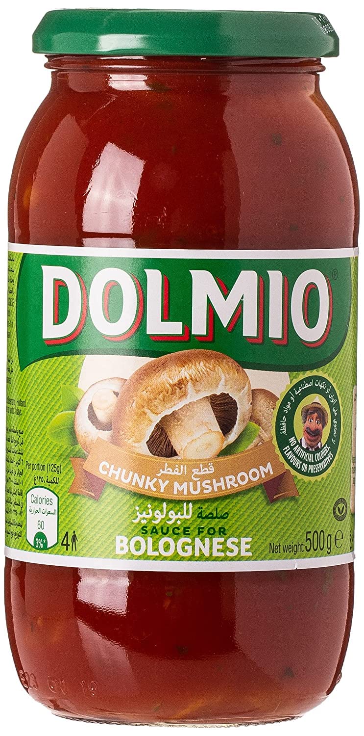 Dolmio Bolognese Chunky Mushroom, 500G (Pack Of 1)