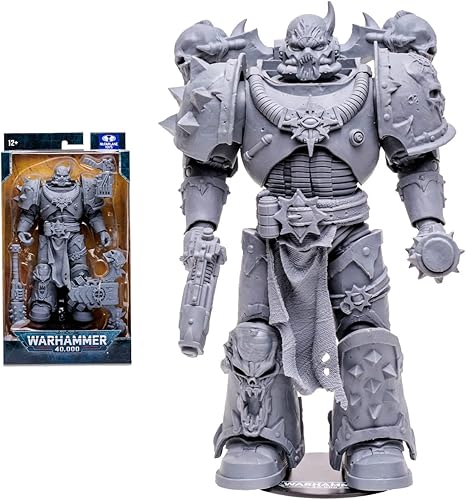 McFarlane - Warhammer 40,000 7 figuras Wave 5 - Chaos Space Marine (prueba de artista)