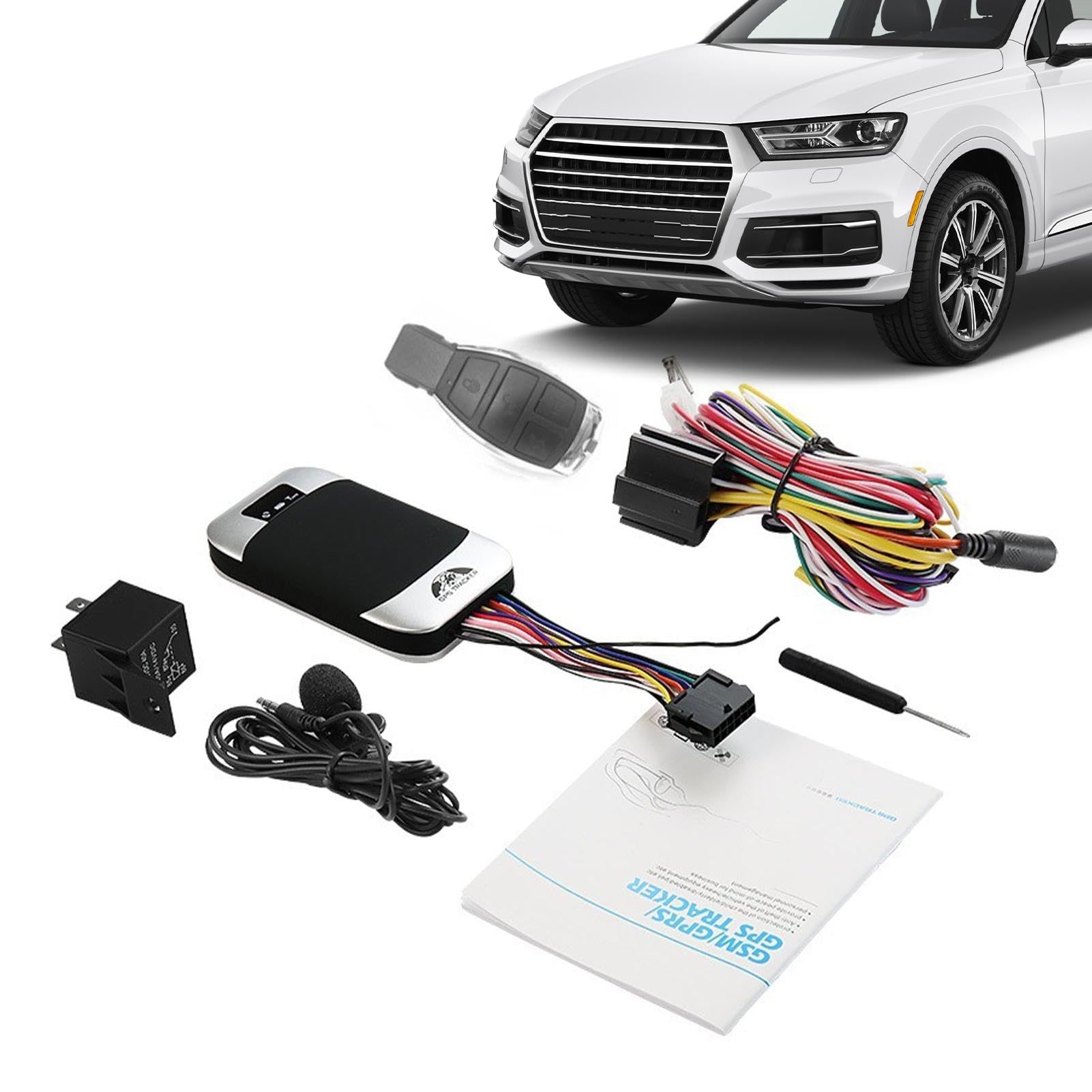 GPS Tracker Auto Tracker Auto, Allarme Auto, Antifurto Veicolare | Tracker Auto Per Furti Veicoli Tracciamento Geofence Zona Localizzazione Reale Dispositivo Allarme SOS