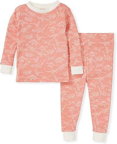 Miniatura 174 de Burt's Bees Baby - Conjunto de pijama de algodón de 2 piezas para bebés y niños, camiseta de manga larga y pantalón largo