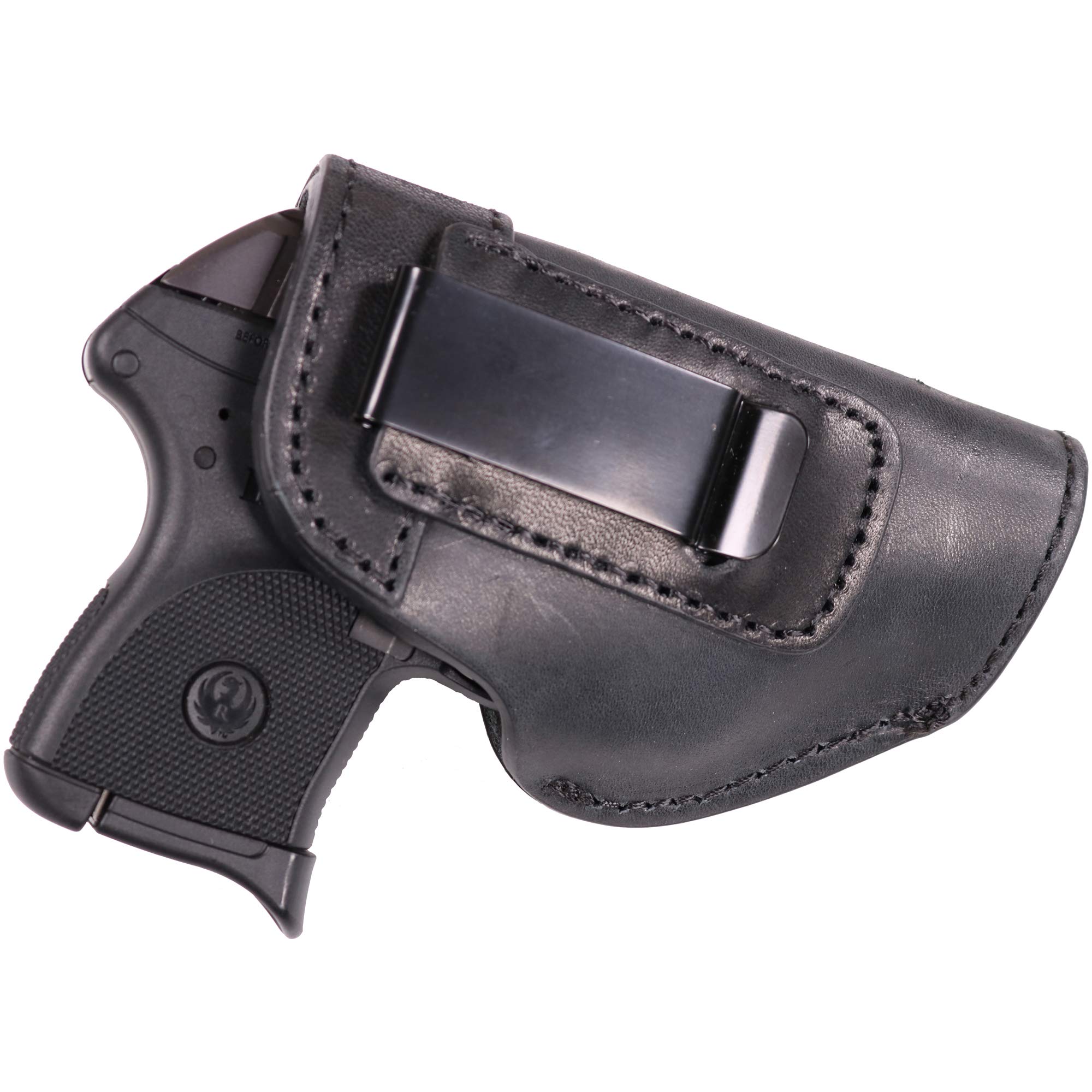 ComfortTac The Protector Leather IWB Holster | Compatible with Ruger LCP Without Integrated Laser