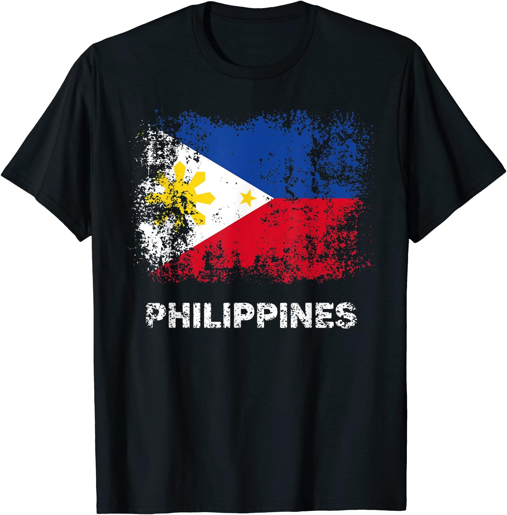 Philippine Flag T-shirt CoPhilippine Flag Shirt Filipino Patriotic Philippines Flag T-Shirt
