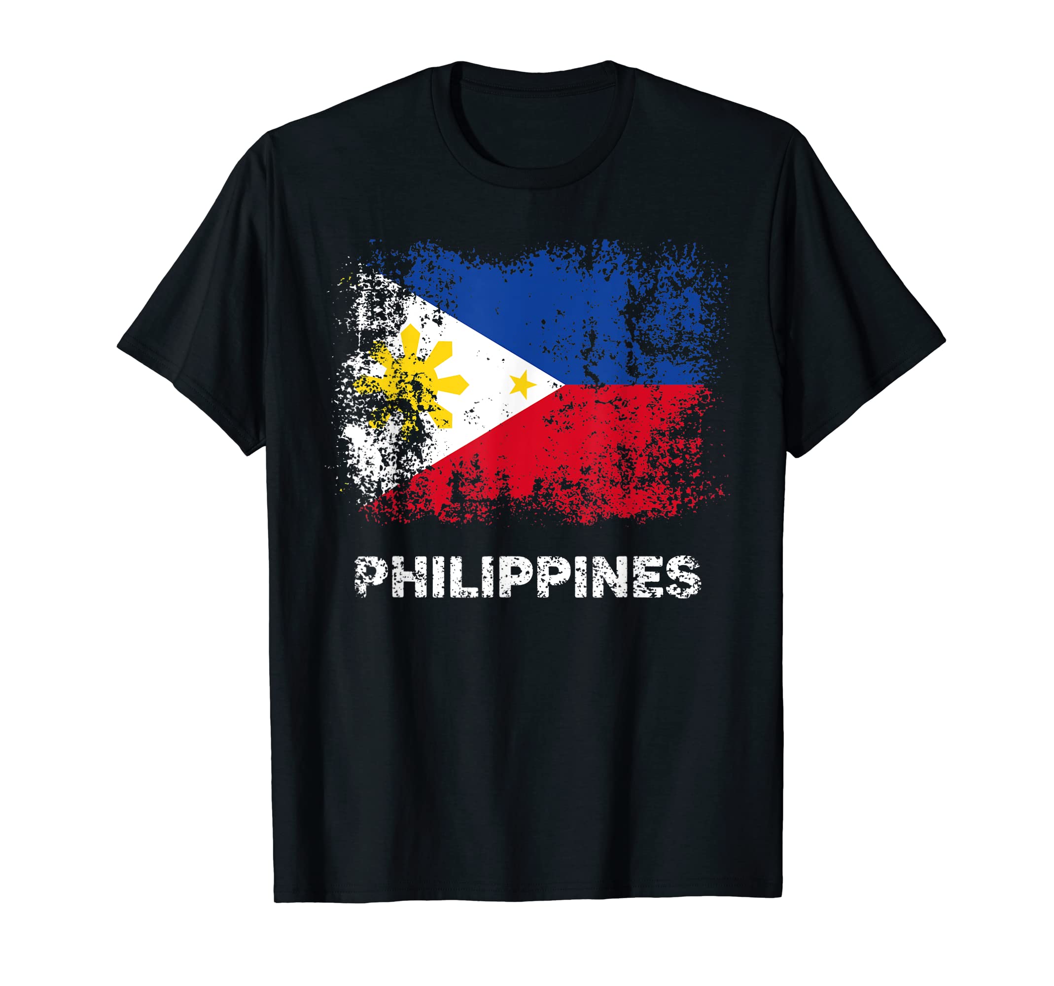 Philippine Flag T-shirt CoPhilippine Flag Shirt Filipino Patriotic Philippines Flag T-Shirt