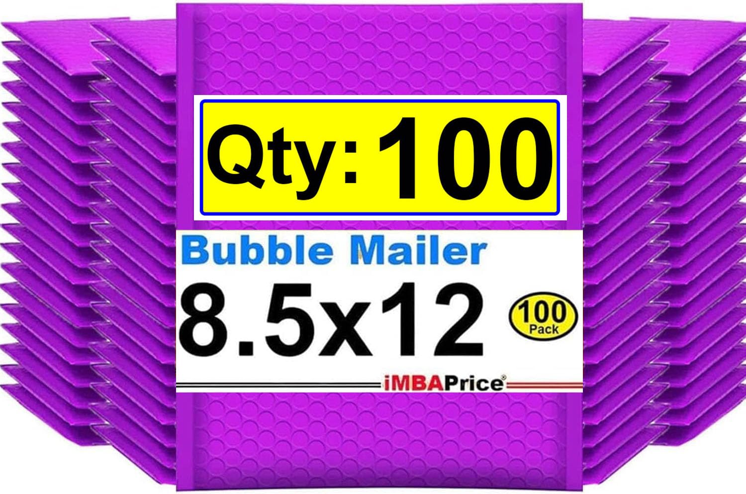 8.5x12 600 Count 600 Count #2 Size - 8.5x12 Inch Padded Poly Envelopes, High Quality, Made In USA Bubble Mailers - Foto 2