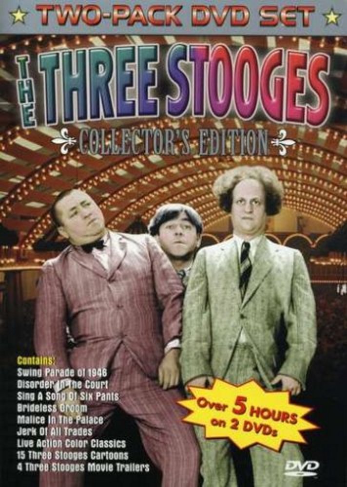 Three Stooges Collector's Edition DVD clásico importación coleccionismo cine humor