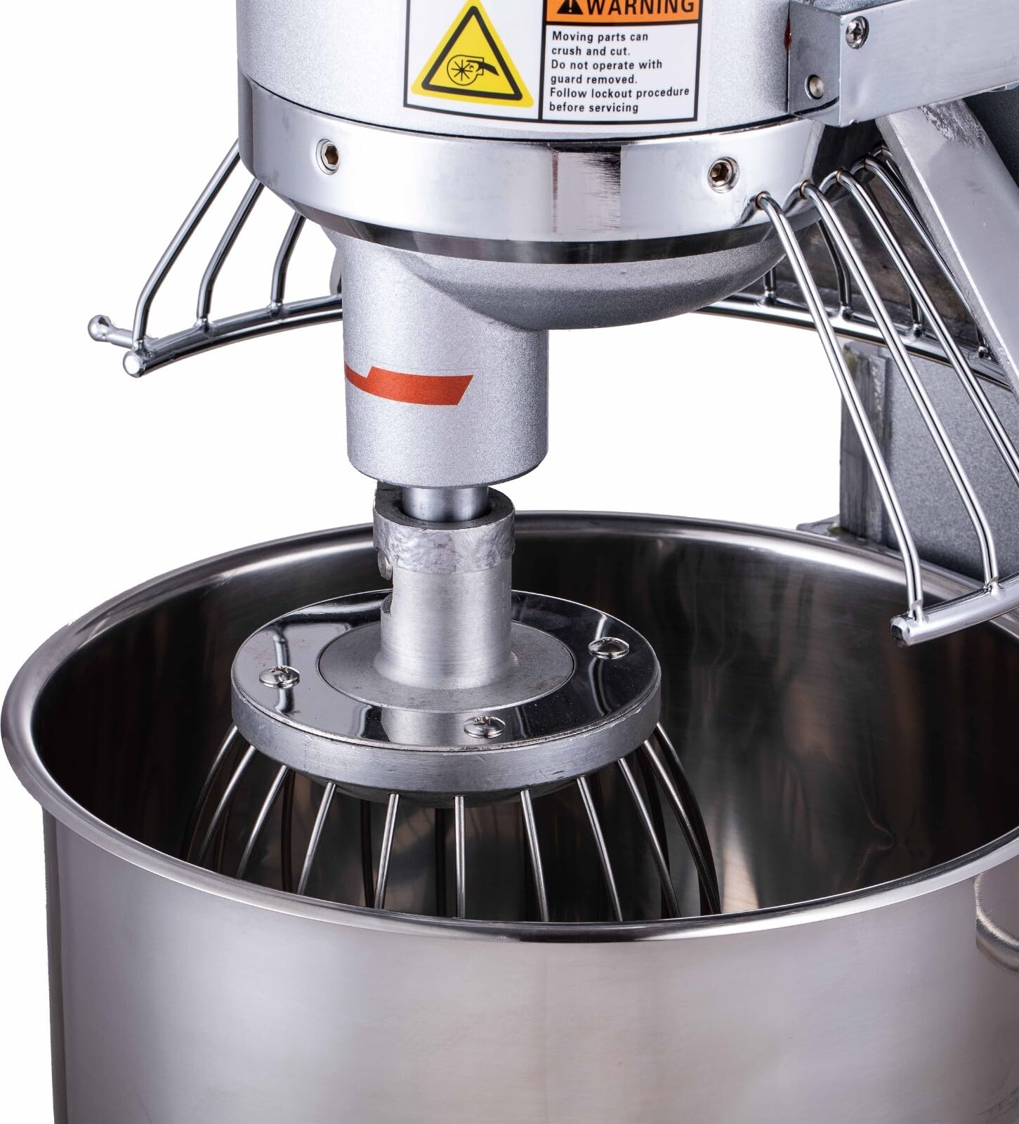 METRO Professional Planetenrührmaschine GPM1010, Aluminiumguss/Edelstahl, 46 x 39 x 61 cm, 10 L, 3 Geschwindigkeiten, 550W-230V, silberfarben