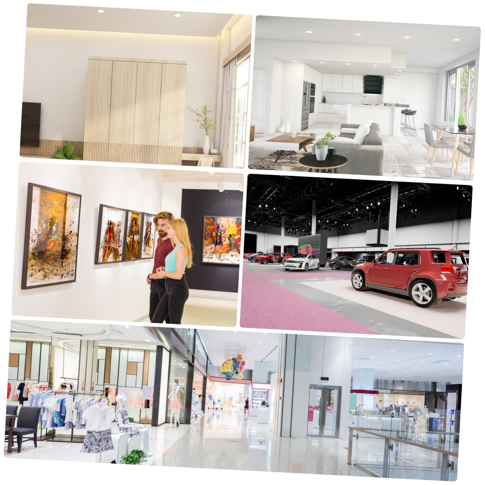 BRIGHTFUFU 20pcs Led Tube Light Diffuser Sheets Soft Light Film Plastic Lamp Shade Diffuser for Downlight