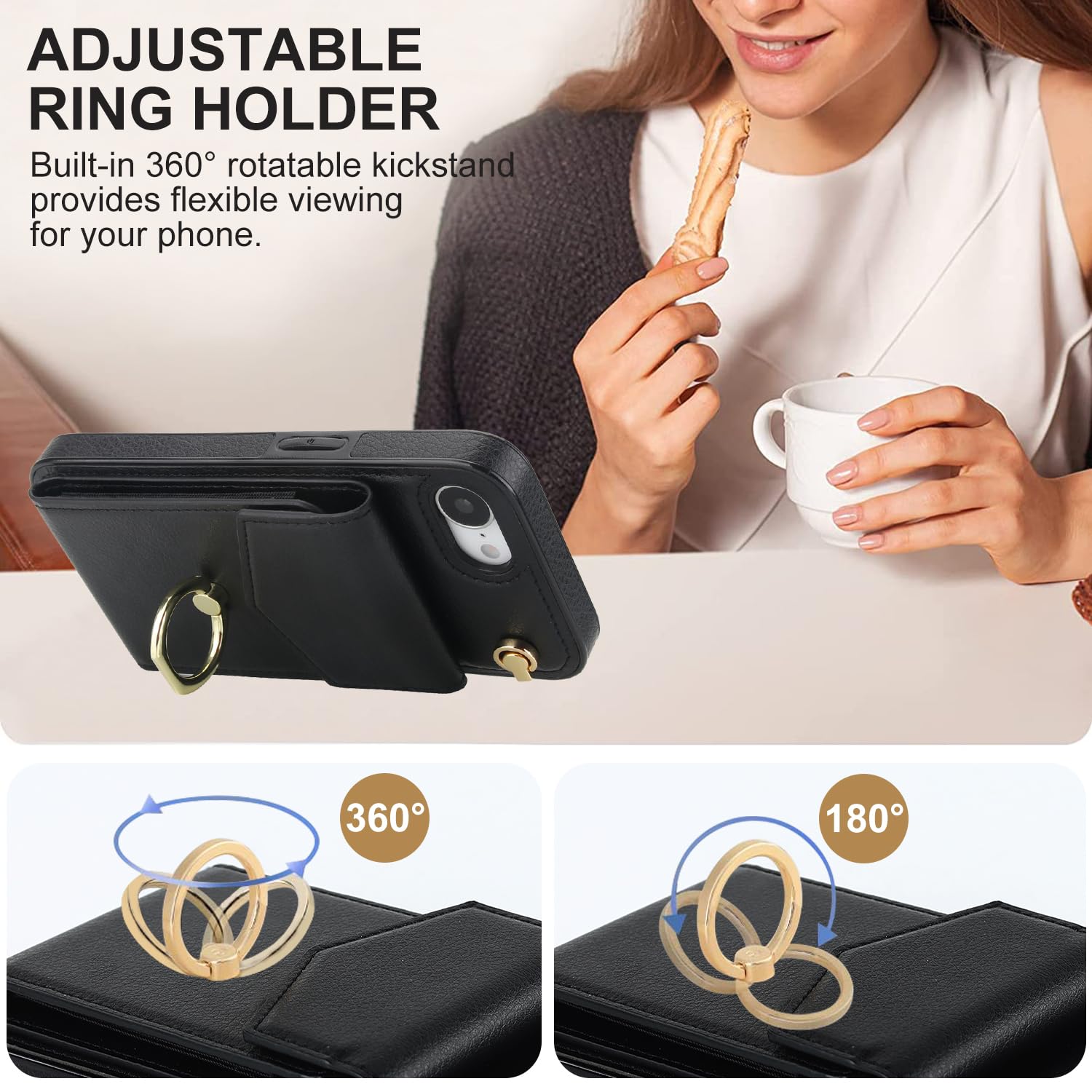 Phone Case For IPhone 16e/SE 2025/SE 4 Wallet Cover