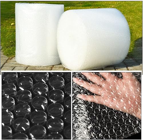 Miniatura 9 de 1 rollo de bolsas de burbujas transparentes a prueba de golpes, bolsa protectora de burbujas para amortiguación, embalaje, envío, mudanza y