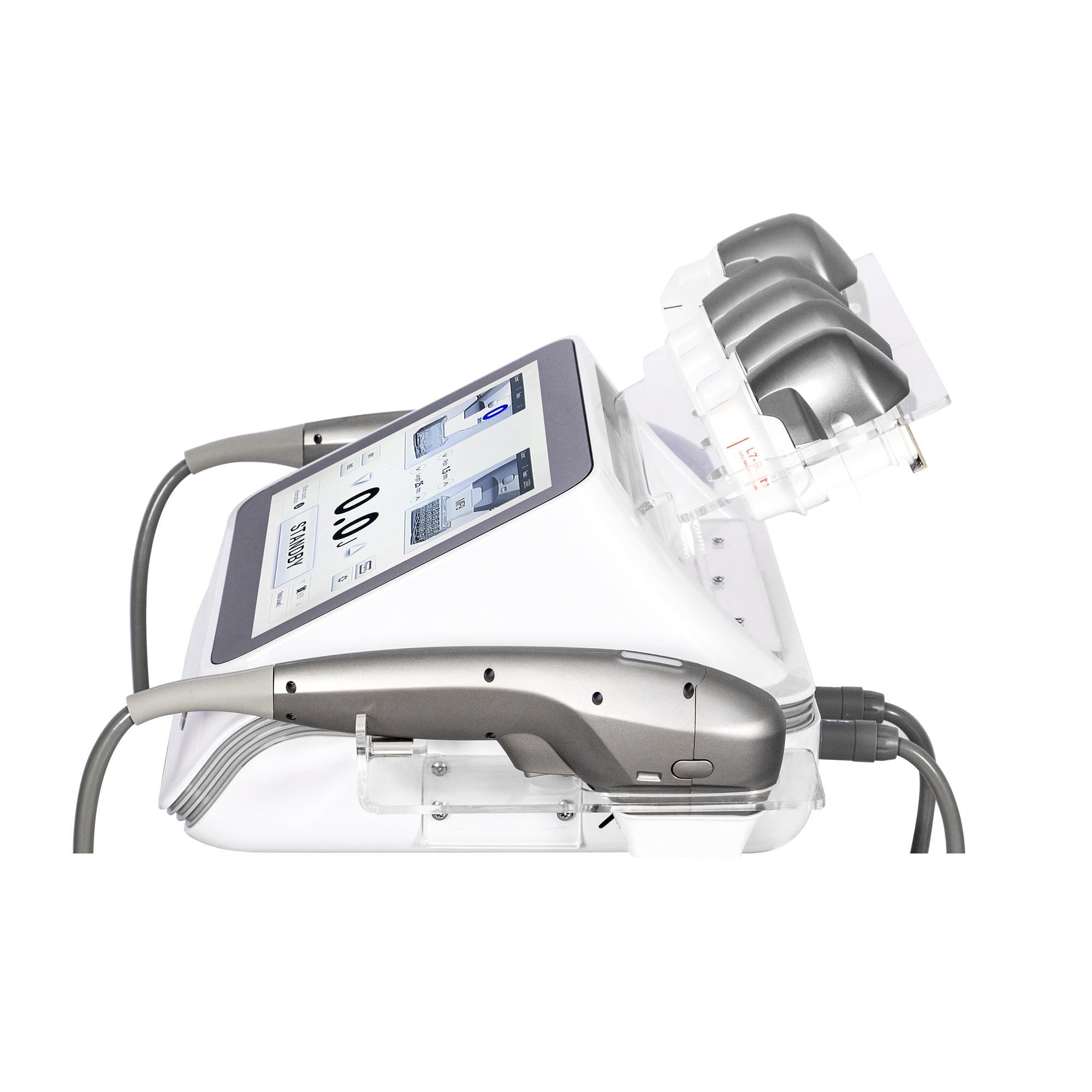 Macchina Estetica Multifunzionale con Radiofrequenza ed EMS, Dispositivo Professionale per Cura della Pelle e Modellamento Corpo per Centri Estetici e Saloni di Bellezza