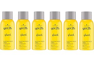 Got 2 Be Glued Freeze Spray 2 Ounce, 6 Pack