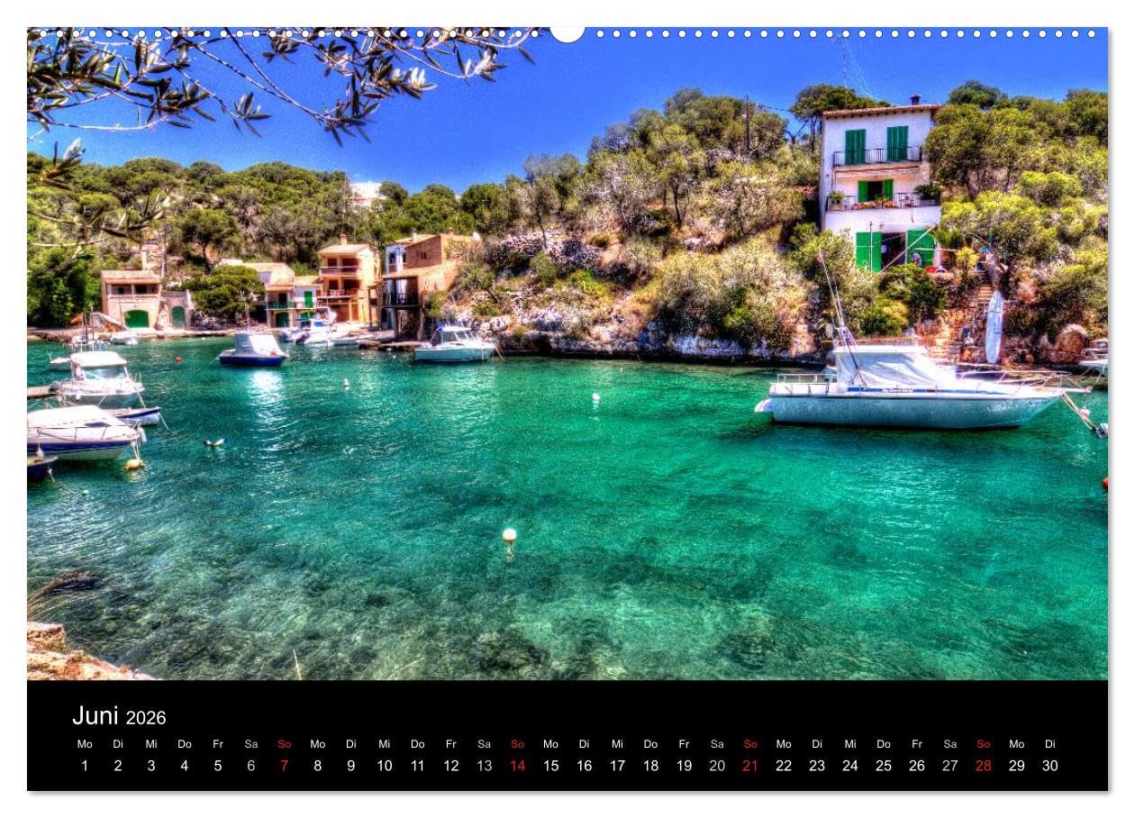 Mallorca 2026 - Einblicke (hochwertiger Premium Wandkalender 2026 DIN A2 quer), Kunstdruck in Hochglanz: Tolle Bilder der Insel Mallorca laden zum ... Ansichten neu entdecken (CALVENDO Orte)