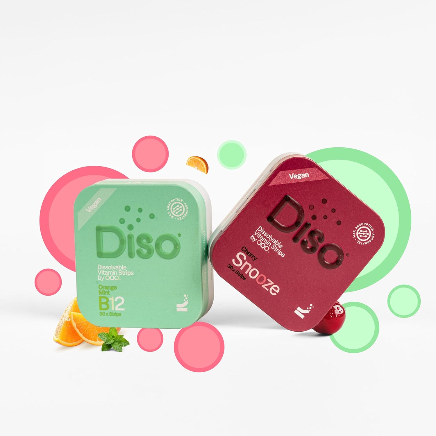 DISO Mental Clarity + Relaxation 30 tiras orales c/u