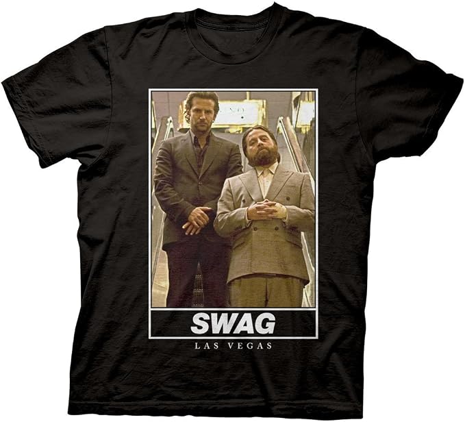 the Hangover T-Shirt Phil And Alan Swag Una Notte da Leoni Maglia Uomo  Ufficiale (XL) : Amazon.it: Abbigliamento