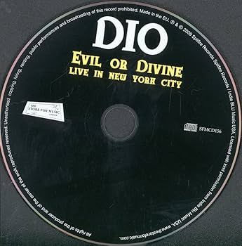 欧3LP Dio Evil Or Divine BMGCAT538629660 BMG /00780 DIO - Evil Or Divine - Amazon.com Music