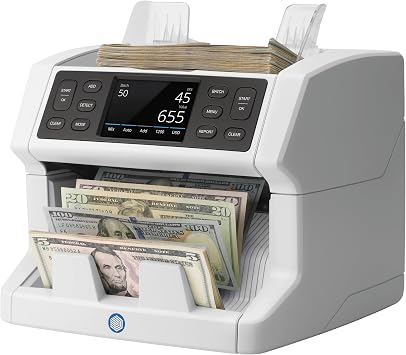 Safescan 2865-S Money Counter Machine Premium Grade Cash Counting