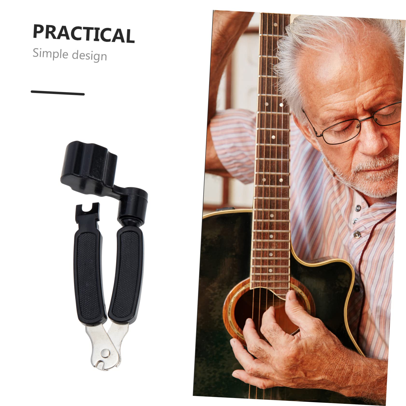 SUPVOX Ukulele Supply Guitar Knob Set String Winder Diy Tool for Stringed Instruments Compact Functional