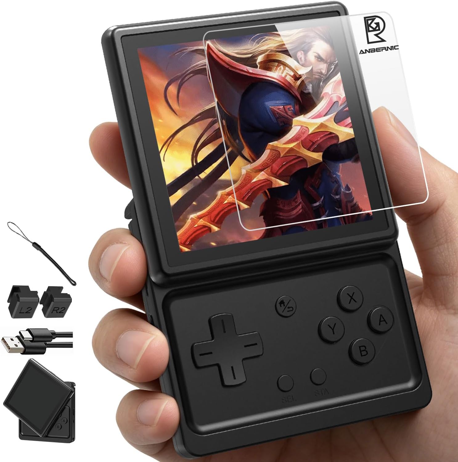 RG Rotate Retro Handheld Game Console,...