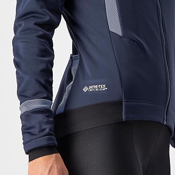CASTELLI, Dinamica Jacket - Women's, Savile Blue/Silver Reflex, M