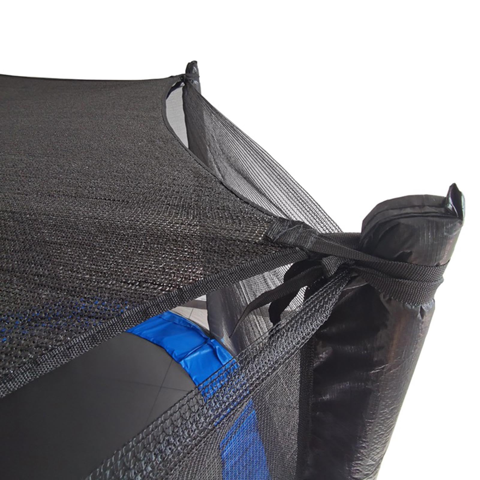 Couverture solaire pour trampoline | Toile d'ombrage pour trampoline | Toile d'ombrage imperméable pour trampoline | Couverture solaire facile à installer adaptée pour l'extérieur, l'aire de jeux dans