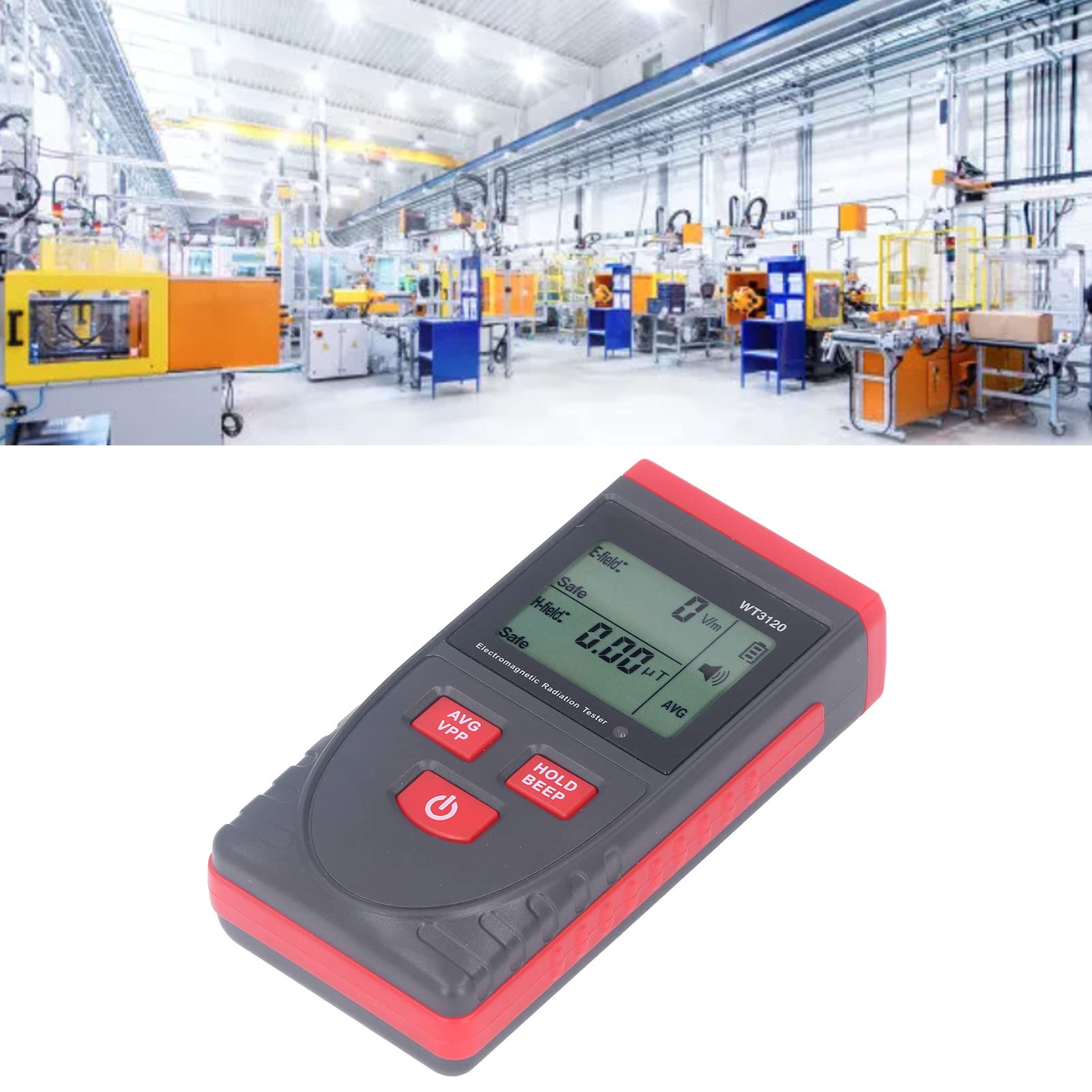 Miernik EMF Tyenaza Detektor promieniowania pola elektromagnetycznego o wysokiej dokładności z ekranem LCD do urządzeń elektrycznych