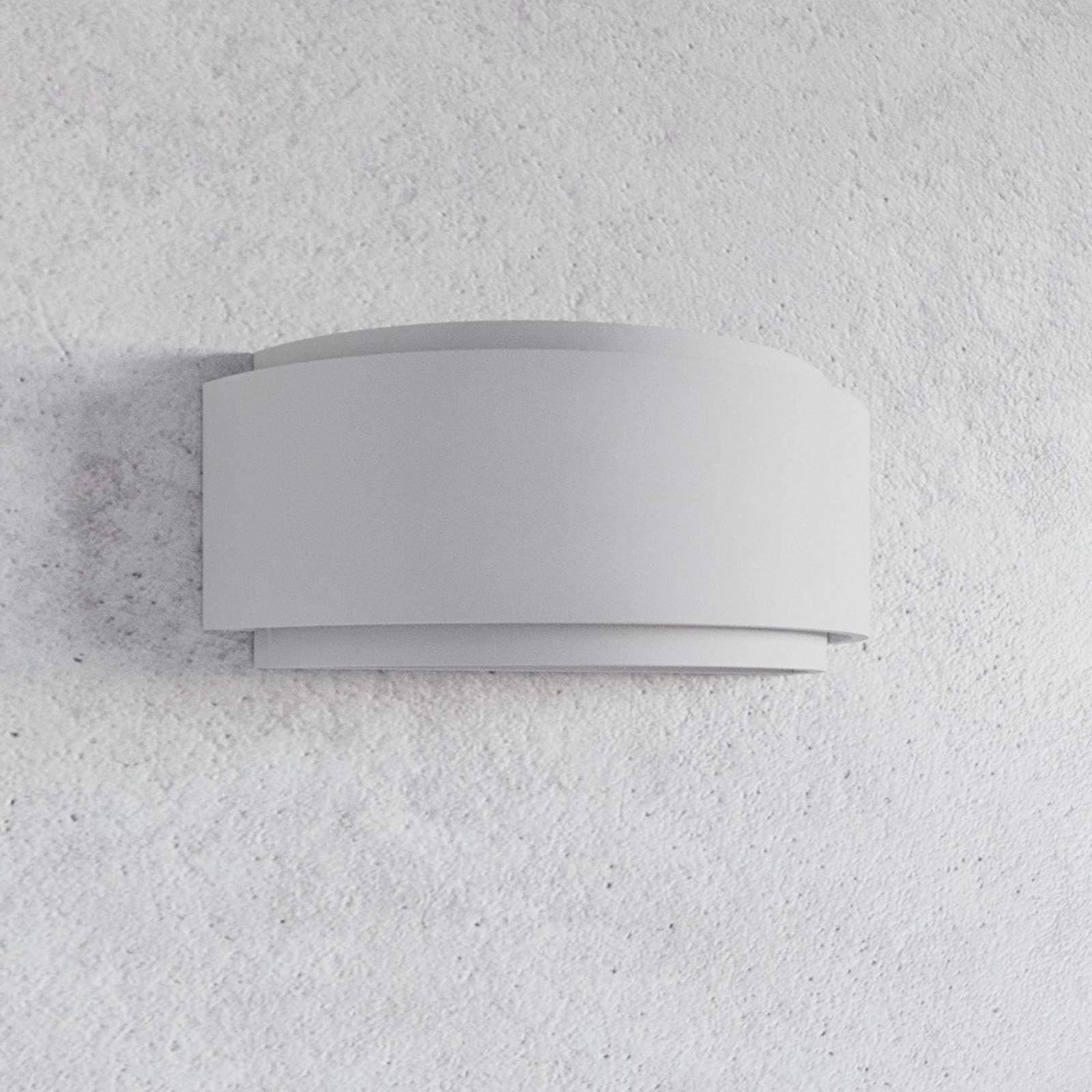 Lindby Applique dimmerabile (Moderno) colore Bianco, in Argilla ad es. Cucina applique