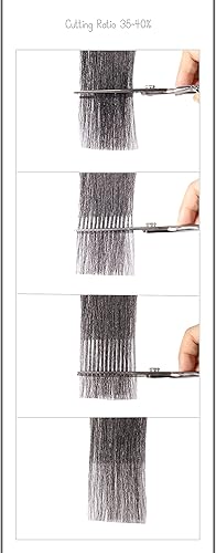 Miniatura 5 de MICHIKO MAGIC T165 - Tijeras de textura japonesas auténticas para el cabello, 6.0 pulgadas, T16 Texturizador