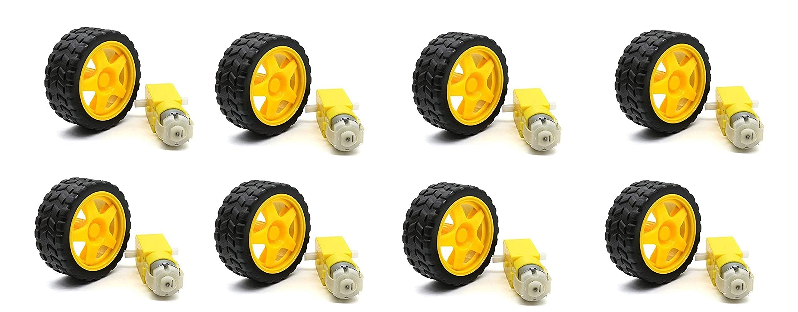 See full amazon price history chart for TechWiz Dual Shaft Bo Motor 150 rpm With Wheel Yellow and Black best for Robotics Set of (8) TechWiz Dual Shaft Bo Motor 150 rpm With Wheel Yellow and Black best for Robotics Set of (8) (B099WZGZGT) Amazon Price History, Amazon Price Tracker