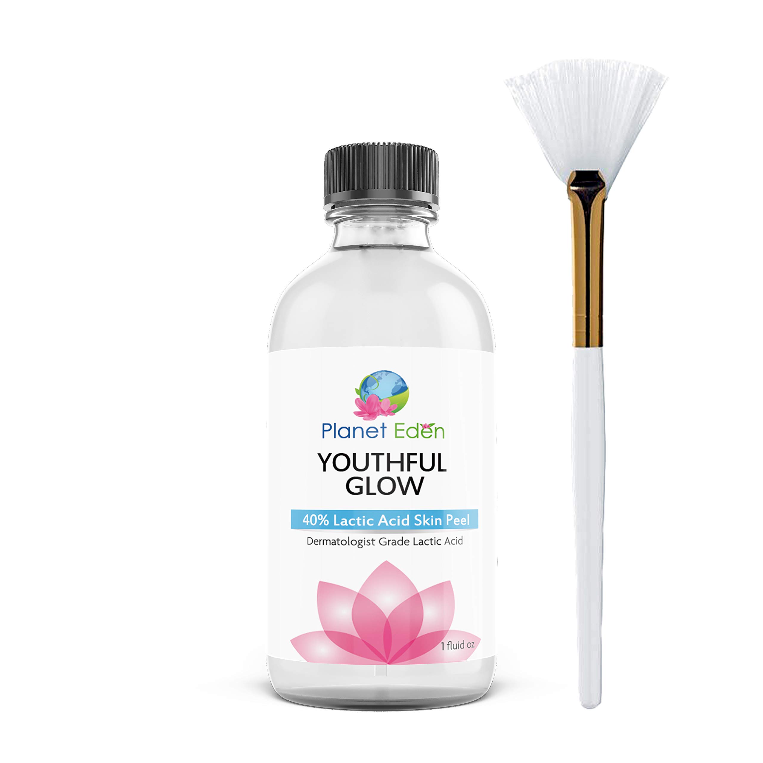 Amazon.com: Planet Eden 40% Lactic Acid Skin Peel Kit and Fan