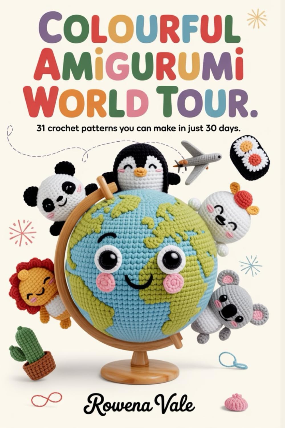 Colourful Amigurumi World Tour: 31 Crochet Patterns You Can Make in Just 30 days
